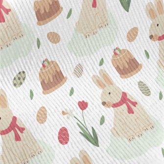 Cute Sleepy Rabbit Standard Corduroy
