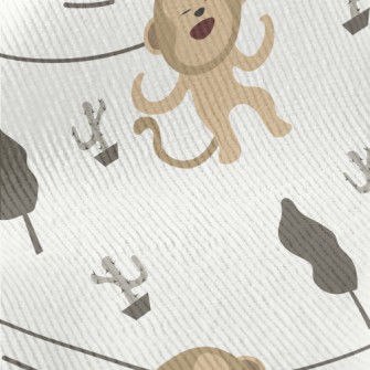 Monkeys Dancing On The Road Standard Corduroy