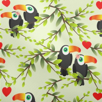 Toucan Couple On The Tree Dobby