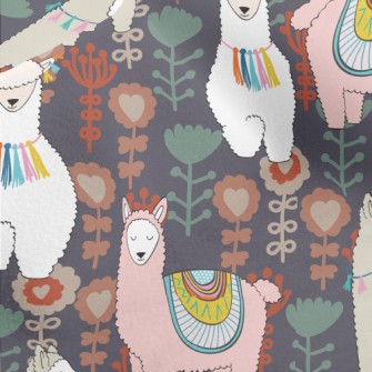 Alpacas Live An Ordinary Life  Micro Fleece
