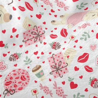 Strawberry Bear Distributes Va Minky