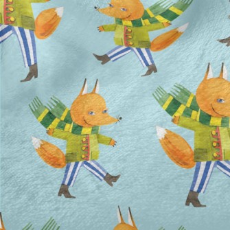 Sly Fox With Scarf Minky