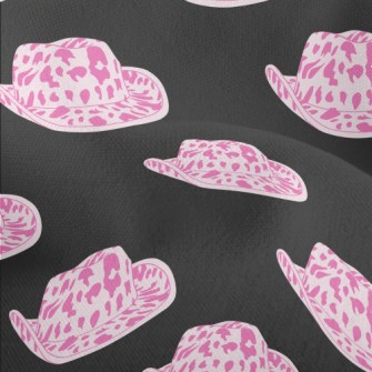 Pink Cowboy Hats Side By Side Lightweight Performance Linen
