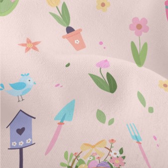 A Garden Filled With The Scent Lightweight Performance Linen