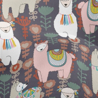 Alpacas Live An Ordinary Life  Lightweight Performance Linen