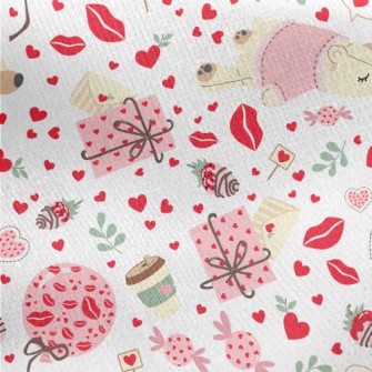 Strawberry Bear Distributes Va Jersey Backed Fleece