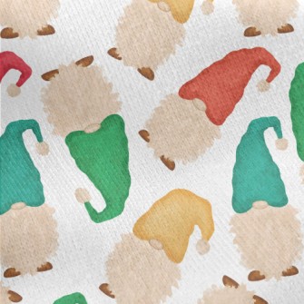 Dwarfs Wearing Colorful Hats Jersey Backed Fleece
