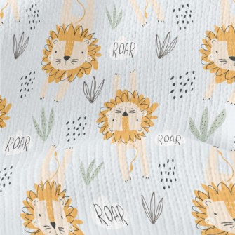 Lion Lying On The Grass Stretch Jersey