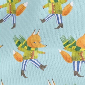 Sly Fox With Scarf Stretch Jersey
