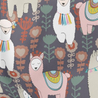 Alpacas Live An Ordinary Life  Lightweight Cotton Poplin