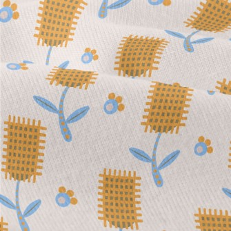 Autumn Yellow Flowers Modern Jersey