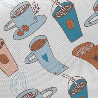 Warm Coffee Hot Cocoa Twill