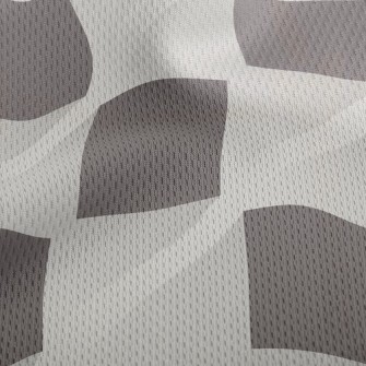 Arrange Blocks Neatly Athletic Mesh Flat Back