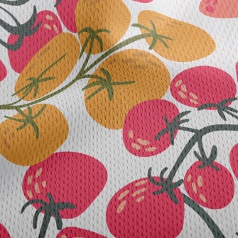 Small Sweet And Sour Tomatoes Athletic Mesh Flat Back