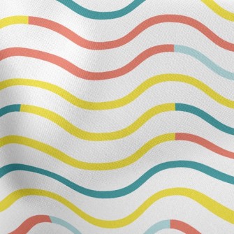 Gentle Zigzag Waves Stretch Ponte