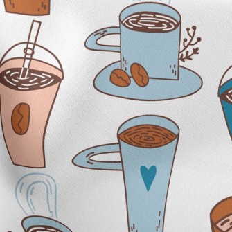 Warm Coffee Hot Cocoa Stretch Ponte