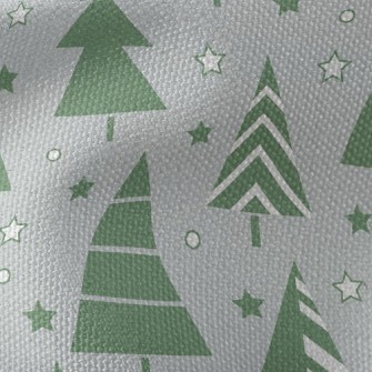 Live Star Christmas Tree Waterproof Canvas