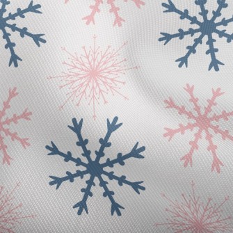 Beautiful Two-color Snowflakes Dobby