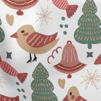 Cute Bird And Candy Stretch Ponte