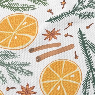 Orange Deadwood Cookies Birdseye Piqué