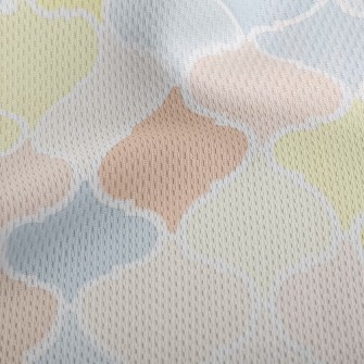 Soft Fat Color Block Athletic Mesh Flat Back