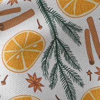 Orange Deadwood Cookies Waterproof Canvas