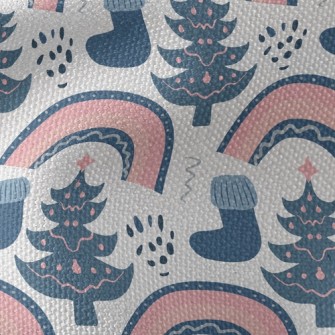 Fairy Tale Style Christmas Tre Waterproof Canvas