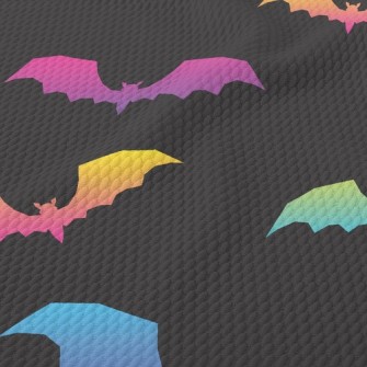 Neon Glow Bat Birdseye Piqué