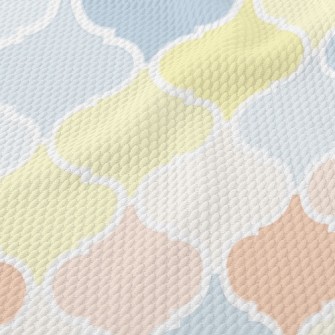 Soft Fat Color Block Birdseye Piqué