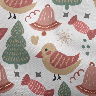 Cute Bird And Candy Dobby