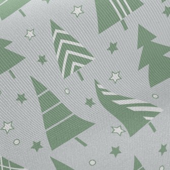 Live Star Christmas Tree Twill