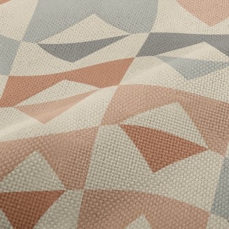 Block Changing Rhombus Performance Linen