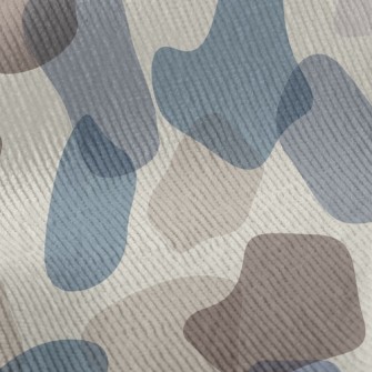 Overlapping Multi-colored Bloc Standard Corduroy