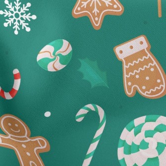 Merry Christmas Cookies Stretch Ponte