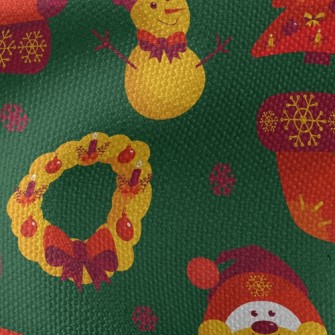 Christmas Candlelight Toys Waterproof Canvas