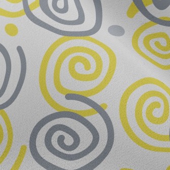 Two-tone Swirl Pattern Chiffon