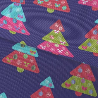 Colorful Christmas Tree Waterproof Oxford