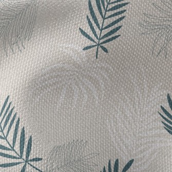 Elegant And Flowing Leaves Waterproof Canvas