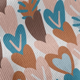 Heart-to-heart Love String Standard Corduroy