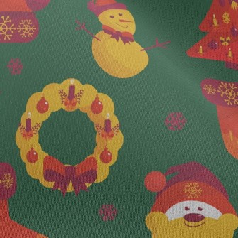 Christmas Candlelight Toys Chiffon