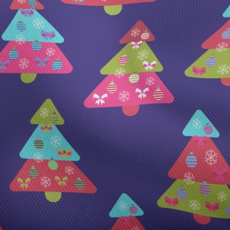 Colorful Christmas Tree Dobby