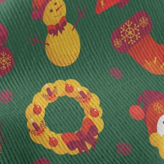 Christmas Candlelight Toys Standard Corduroy