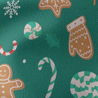 Merry Christmas Cookies Waterproof Canvas
