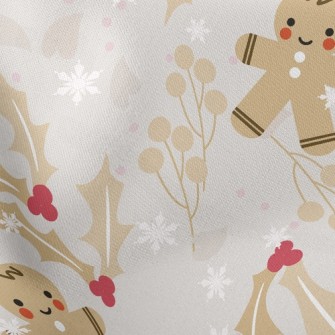 Shy Gingerbread Man Stretch Ponte