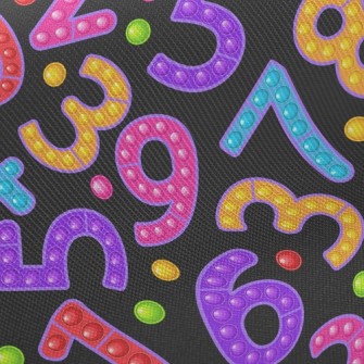 Doudou Colorful Numbers Twill