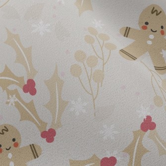 Shy Gingerbread Man Chiffon