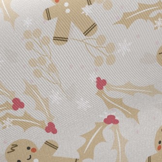 Shy Gingerbread Man Twill