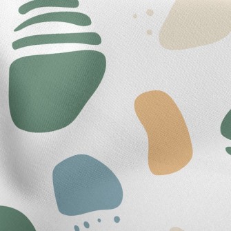 Abstract Irregular Color Block Stretch Ponte