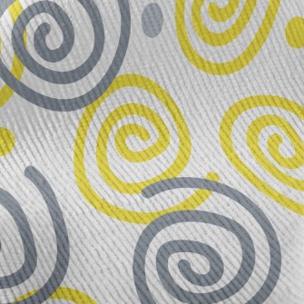 Two-tone Swirl Pattern Standard Corduroy