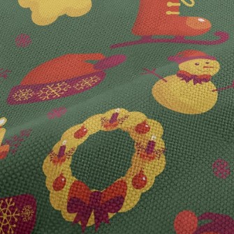 Christmas Candlelight Toys Performance Linen